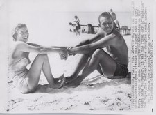 1951 Russ Meyer Mary Clearwater Florida Rare Vintage - Original Press Photo picture