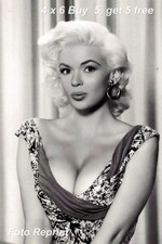 JAYNE MANSFIELD 4x6 Publicity Photo Vintage Glamour Queen Bombshell Portrait picture