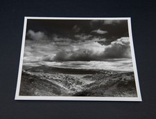 film photo 8 x 10 print Lake Casitas ventura CA dark room B&W cloudy day rain picture