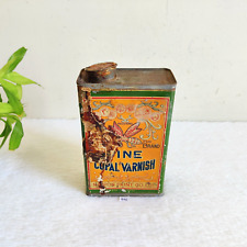 1930s Vintage Bee TM Copal Varnish Nippon Paint Advertising Tin Box Japan T486 picture