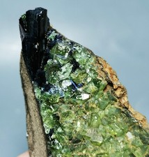 Rare Vivianite Lehnerite Crystal Mineral Specimen Brazil picture
