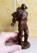 CCCP STRATONAUT Cast iron Statue Soviet Space Polar pilot Russian USSR Figurine picture