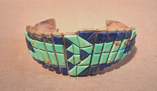 Vintage Navajo Sterling Silver Cuff Bracelet Native American 42 Grams picture