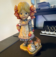 ANRI Sarah Kay “Let’s Play” Wood Carved Figurine 6.5” 264/2000 picture