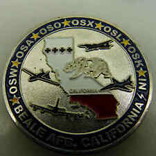 9TH OPERATIONS SUPPORT SQ BEALE AFB CALIFORNIA CHALLENGE COIN picture