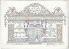 Boot Shoemaker Ghent Belgium Antique 19th Century Trade Advertising  Card picture