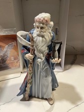 MINT BOX VTG LLADRO FATHER TIME Glossy Porcelain Millennium 1999 Spain retired picture
