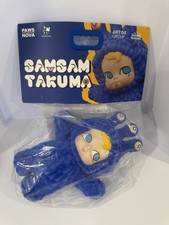 PAWS NOVA SAMSAM x Takuma Fujisaki Blue Velvet 36cm Art Figure RARE picture