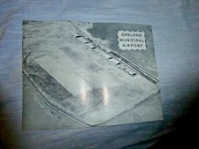 VINTAGE PAMPHLET FILLMORE FLYING SERVICE SINCE 1917 OAKLAND AIRPORT CAL c.1925 picture