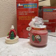 Peanuts Collectible Holiday Candle Jar 
