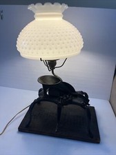 Antique US Civil War era Cast Iron Cherry Stoner - PAT'D NOV 17, 1863 With Lamp picture