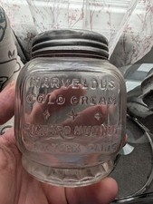 Early Richard Hudnut Marvelous Cold Cream. Original Lid picture