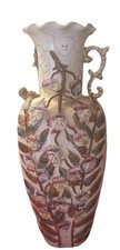 Antique Beautiful Intricate Vase Made In England. A Collectors Dream picture