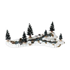Lemax General Products Accessory Mill Stream Fork Landscaping Set of 10 13367 picture