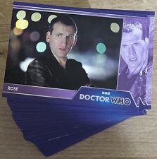 2023 Doctor Who Series 1-4 Complete 156 Card Base Set + 2 Empty Wrappers picture