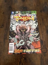 Talon New 52 #1 (9.0 VF/NM) Newsstand Variant Guillem March Scott Snyder - 2012 picture
