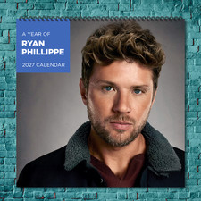 Ryan Phillippe 2027 Wall Calendar 12 Month Celebrity Photo Fan Collectible picture