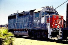 GP40-2 train slide: Southern Pacific 7626 ▪️ Warm Springs 08.99 picture