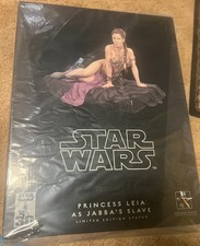 Star Wars Princess Leia as Jabba's Slave Gentle Giant Statue Sealed #4689/5500 picture