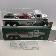 2022 Hess Toy Truck Flatbed Truck with Hot Rods - NEW IN BOX - picture