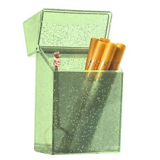 Portable Cigarettes Holder Container Transparent Pocket Carrying Box Glitter picture