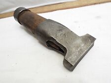 J White Antique Signed Iron Cooper's Wood Barrel Makers Hoop Driver Tool Setting picture