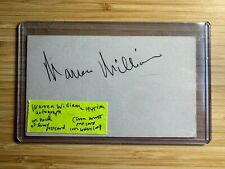 Warren William d1948 signed autograph Actor 