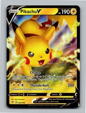 Pikachu V 043/185 Vivid Voltage Holo V Rare NM/M picture