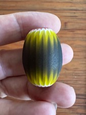 (B) Fabulous Vintage Venetian Chevron Bead #2 picture