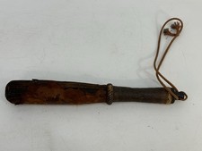 Vintage Bean’s Leather Police Club W/ Swivel Baton Billie Club picture