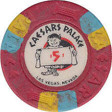 Caesars Palace Casino Las Vegas Nevada $5 Chip 1974 picture