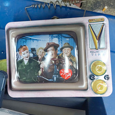 Vandor I Love Lucy TV-Shaped Metal Lunchbox Collectible Design picture