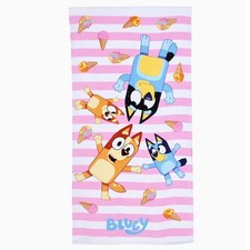 Textiel Trade Kids' Bluey Bingo Chilli and Bandit Beach Towel picture