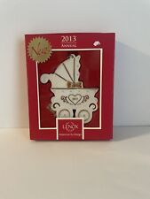 LENOX 2013 BABY's 1st CHRISTMAS Baby Carriage annual ORNAMENT -- -- NEW in BOX picture