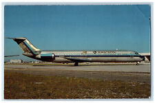 c1960s Eastern McDonnell Douglas DC-9-51 N416EA Airplane Vintage Postcard picture