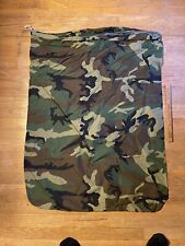 Woodland Camo Pattern Laundry Bag  picture