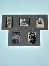 5 Vintage 35mm Slides Kingdoms of Africa Zimbabwe Gold Panning Tuareg Chief picture
