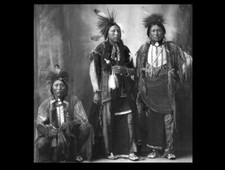 Kiowa Indians PHOTO Native American Indian Tribe Members Omaha Nebraska 1898 picture