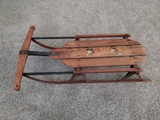 Antique 1930's S.L. Allen & Co Mickey Mouse No. 90-K Flexible Flyer Sled W.D.Ent picture