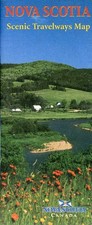 Nova Scotia, Scenic Travelways Map - 1999 picture