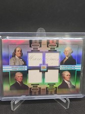 2026 Pieces of the Past Washington/Hamilton/Jefferson/Franklin  #453 Quad Relic picture