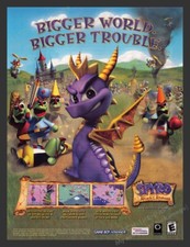 2003 Spyro: Attack of the Rhynocs Video Game Print Advertisement picture