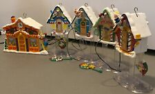 VTG 1993 Mr Christmas Mickeys Animated Clock Shop-NO SOUND picture