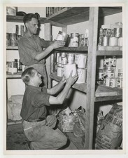 German Prisoners of War 1943 Propaganda Photo WWII US Interment Camp Army J15327 picture