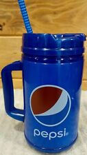Whirley PEPSI Large Plastic 64 Oz. Travel Mug Handled Cup with Lid  picture