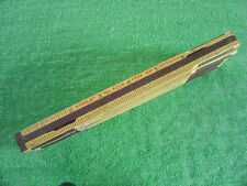 VINTAGE STANLEY FOLDING RULE 6' FOLDING 4 WAY EXTENSION RULE No.X226 MADE IN USA picture