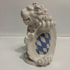 Vintage Nymphenburg Porcelain Bavarian Lion Figurine – Model 2009 picture