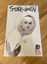 Marvel Comics Spider Gwen Comic Book Variant Issue #001 Super Hero  KG picture