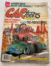 CARtoons Magazine 1982 January/February Hotrod Racing Petersen Publishing picture