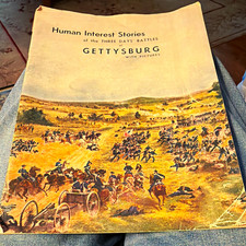 Gettysburg: Human Interest Stories of the 3 Days' Battles w/ Pictures 1927 picture